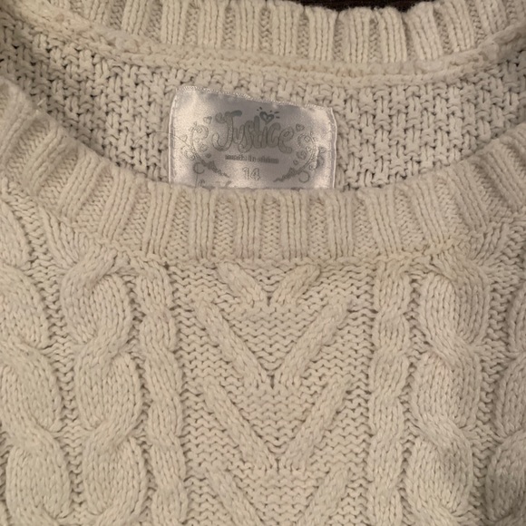 💜Justice crop sweater - Picture 2 of 5